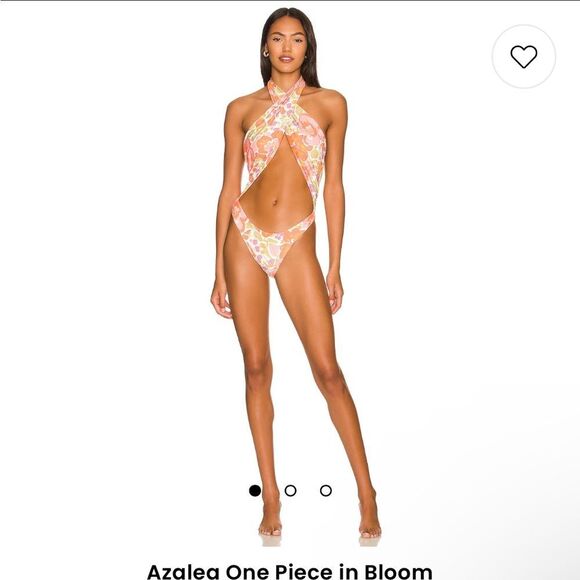 31 200.00 Azalea One Piece in ROSE PALM NWT SIZE MEDIUM STOCK PHOTO DIFFERENT - Picture 1 of 7